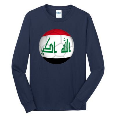 Iraqi Futbol Soccer Team Tall Long Sleeve T-Shirt