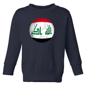 Iraqi Futbol Soccer Team Toddler Sweatshirt