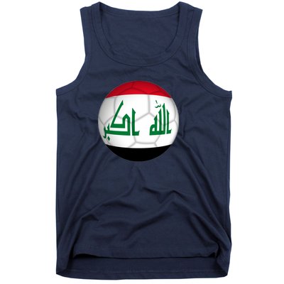 Iraqi Futbol Soccer Team Tank Top