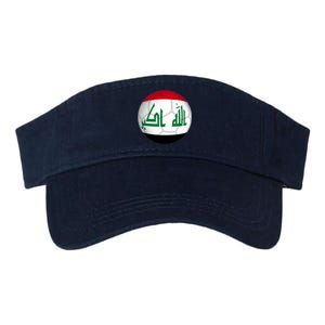 Iraqi Futbol Soccer Team Valucap Bio-Washed Visor