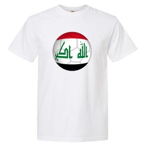 Iraqi Futbol Soccer Team Garment-Dyed Heavyweight T-Shirt