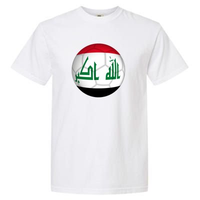 Iraqi Futbol Soccer Team Garment-Dyed Heavyweight T-Shirt