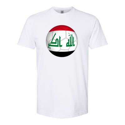 Iraqi Futbol Soccer Team Softstyle CVC T-Shirt