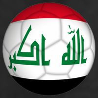 Iraqi Futbol Soccer Team Front And Back Adult Drive Performance Visor