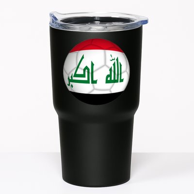 Iraqi Futbol Soccer Team Front And Back Tumbler