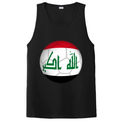 Iraqi Futbol Soccer Team Front And Back PosiCharge Competitor Tank