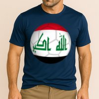 Iraqi Futbol Soccer Team Front And Back Performance Shirt