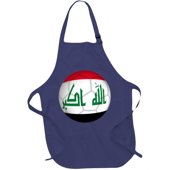 Iraqi Futbol Soccer Team Front And Back Apron