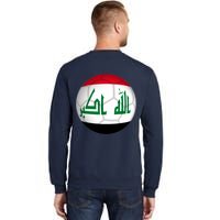 Iraqi Futbol Soccer Team Front And Back Sweatshirt