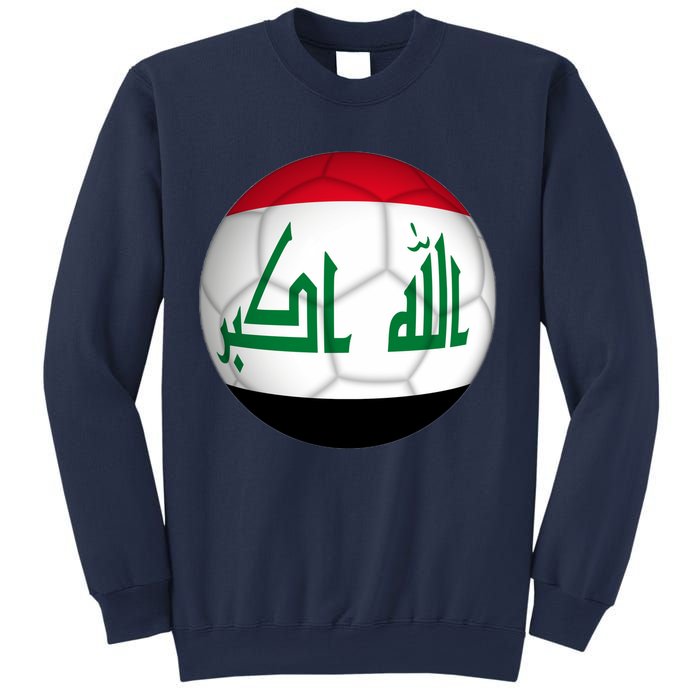 Iraqi Futbol Soccer Team Front And Back Sweatshirt