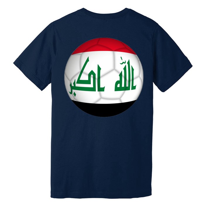Iraqi Futbol Soccer Team Front And Back Premium T-Shirt
