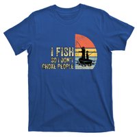 I Fish So I Dont Choke People Funny Sayings T-Shirt