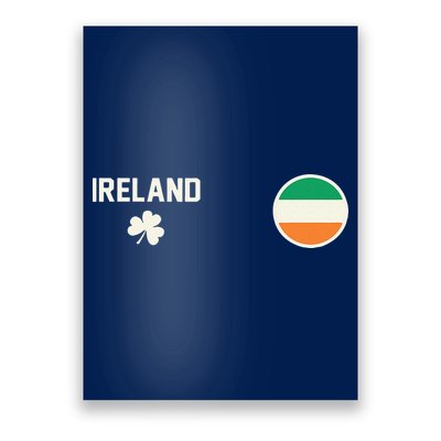 Ireland Football Soccer Jersey Poster