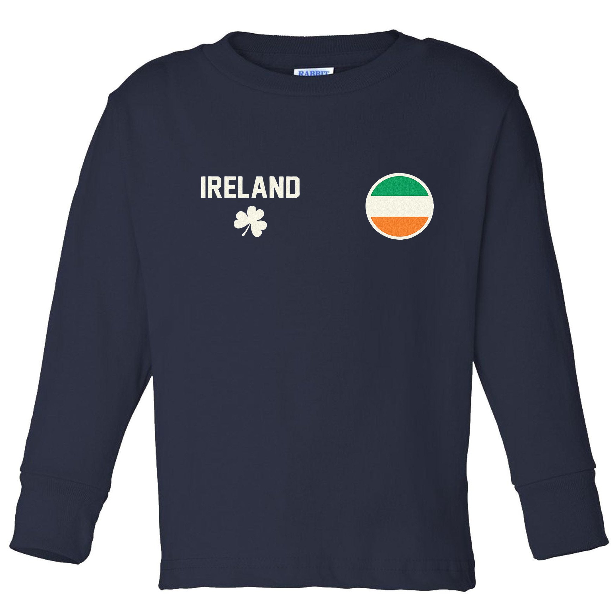 Ireland Football Soccer Jersey Toddler Long Sleeve Shirt
