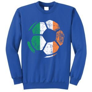 Irish Flag Soccer Football St Patrick's Day Sports Gift Sweatshirt