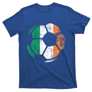 Irish Flag Soccer Football St Patrick's Day Sports Gift T-Shirt