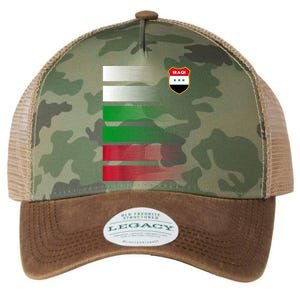 Iraqi Futbol Soccer Jersey Legacy Tie Dye Trucker Hat