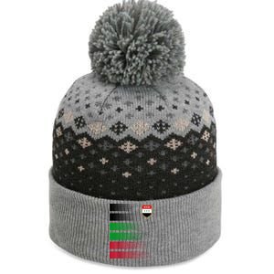 Iraqi Futbol Soccer Jersey The Baniff Cuffed Pom Beanie