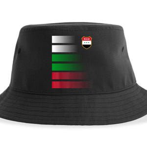 Iraqi Futbol Soccer Jersey Sustainable Bucket Hat