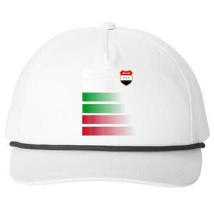 Iraqi Futbol Soccer Jersey Snapback Five-Panel Rope Hat