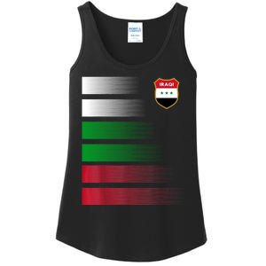 Iraqi Futbol Soccer Jersey Ladies Essential Tank