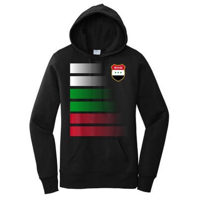 Iraqi Futbol Soccer Jersey Women's Pullover Hoodie