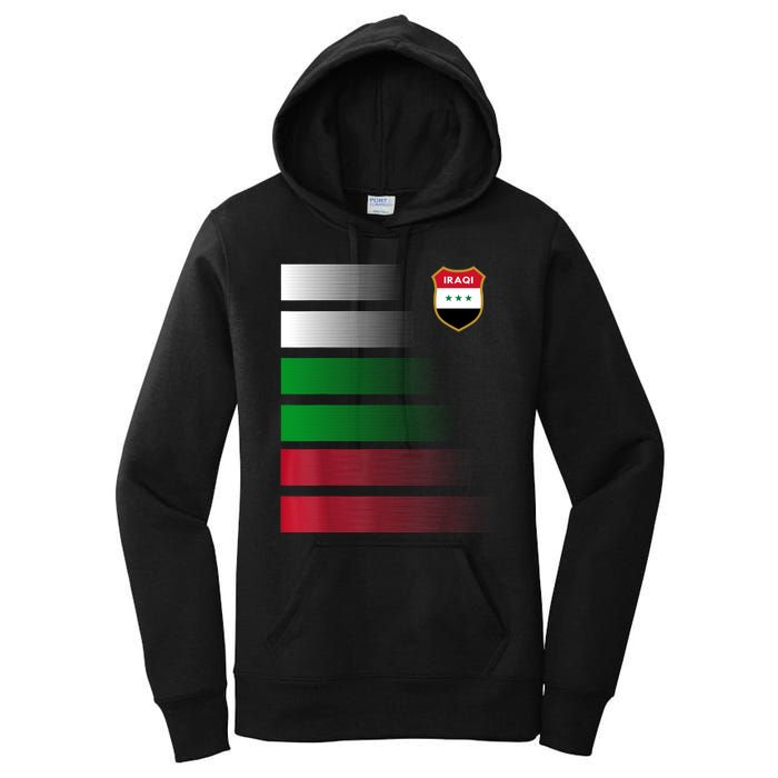 Iraqi Futbol Soccer Jersey Women's Pullover Hoodie