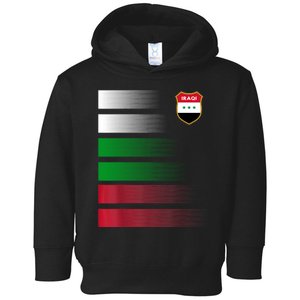 Iraqi Futbol Soccer Jersey Toddler Hoodie