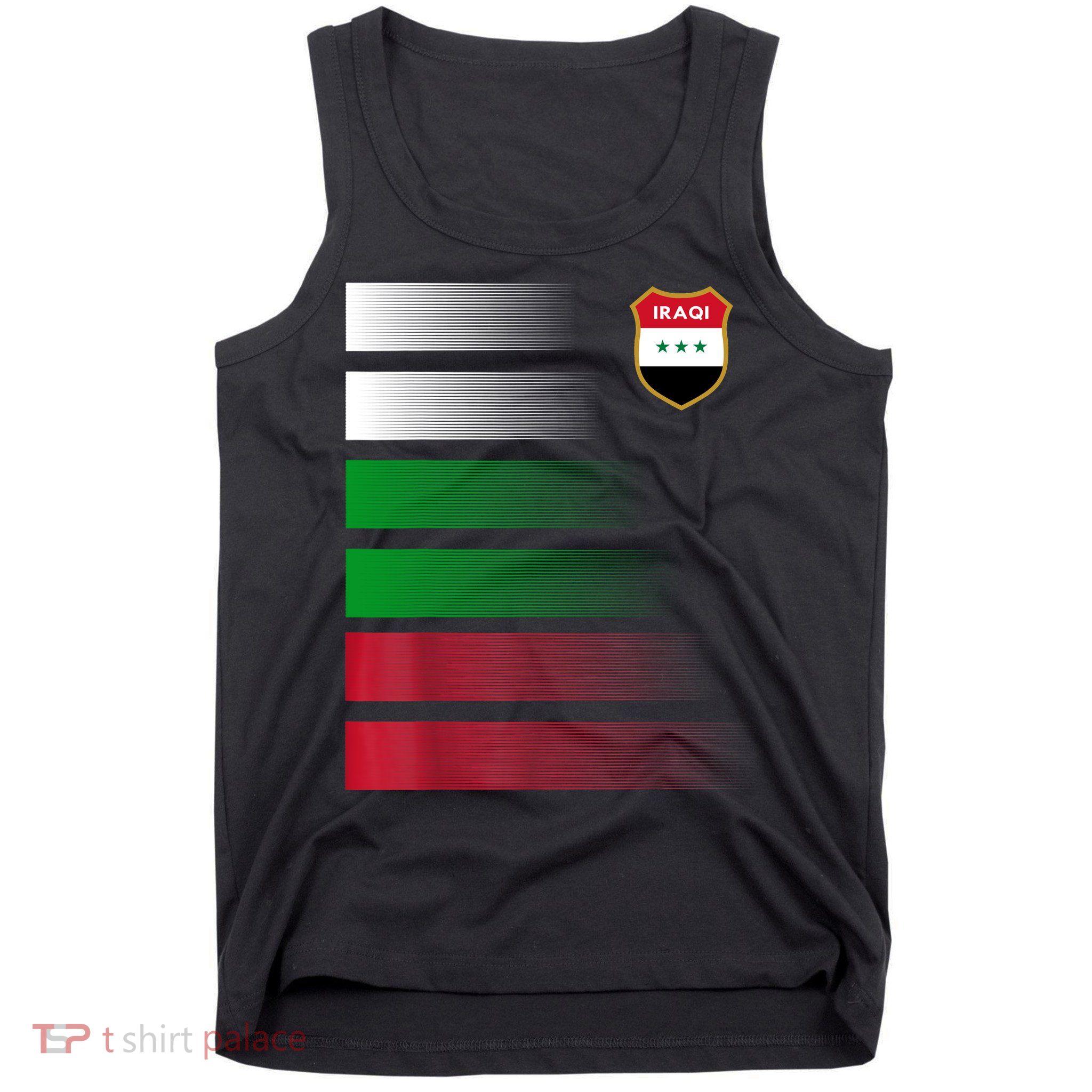Iraqi Futbol Soccer Jersey Tank Top