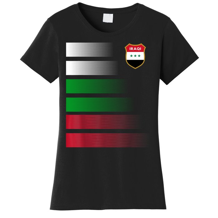 Iraqi Futbol Soccer Jersey Women's T-Shirt