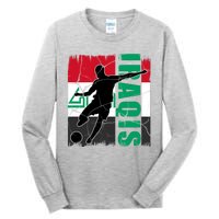 Iraqi Futbol Soccer Player Tall Long Sleeve T-Shirt