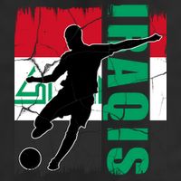 Iraqi Futbol Soccer Player Cool Comfort Performance Bucket Hat