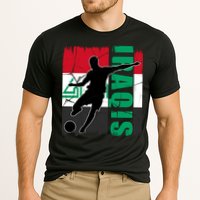 Iraqi Futbol Soccer Player Cooling Performance Crew T-Shirt