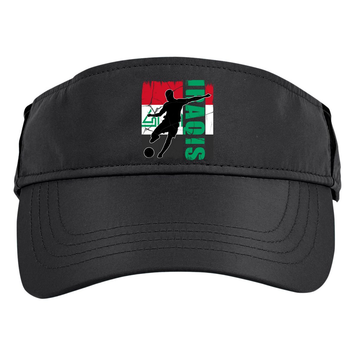 Iraqi Futbol Soccer Player Adult Drive Performance Visor