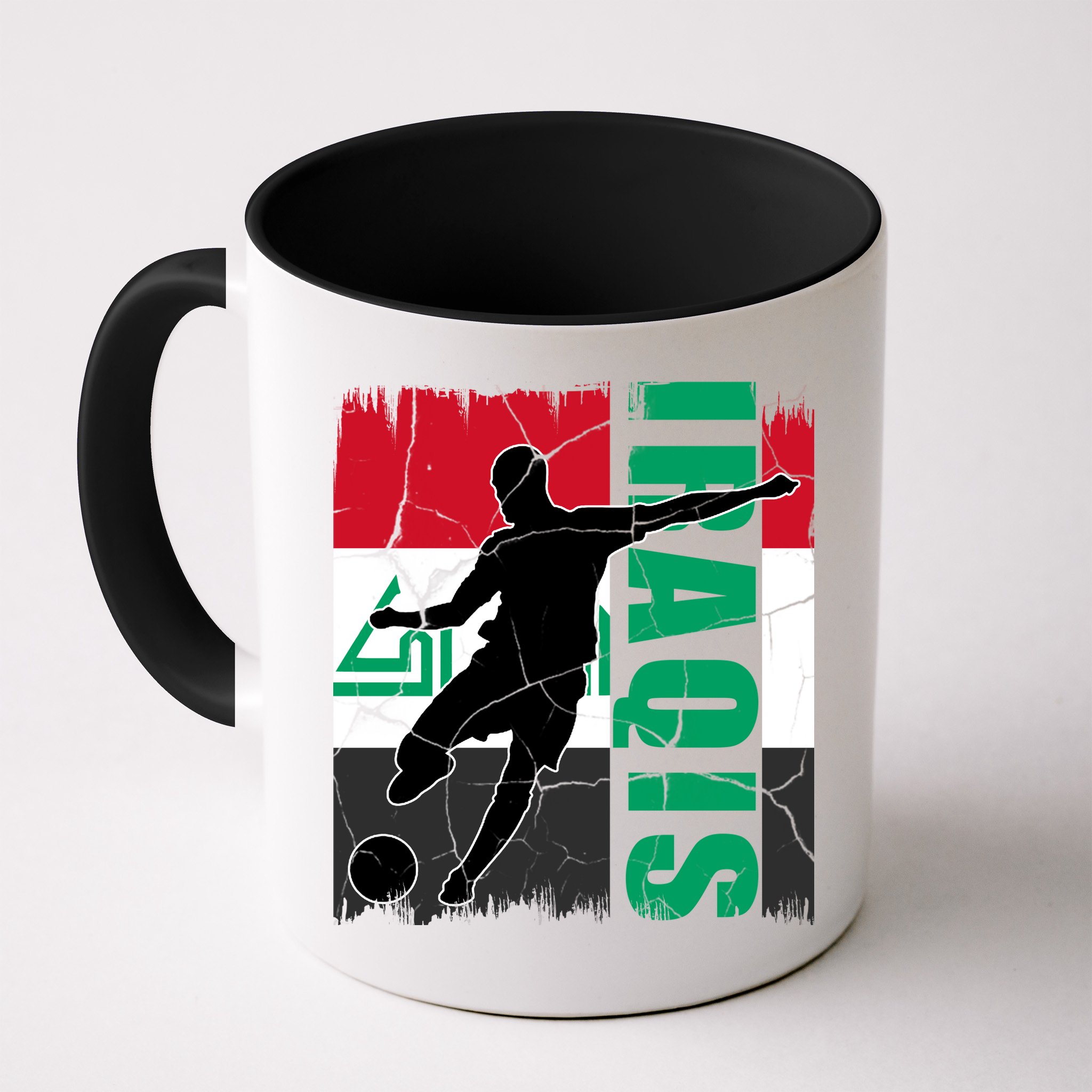 Iraqi Futbol Soccer Player Mug