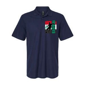 Iraqi Futbol Soccer Player Softstyle Adult Sport Polo