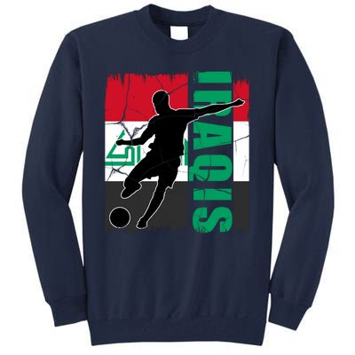 Iraqi Futbol Soccer Player Tall Sweatshirt