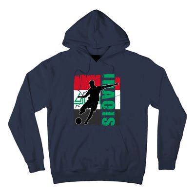 Iraqi Futbol Soccer Player Tall Hoodie