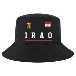 Iraq Futbol Soccer Logo Cool Comfort Performance Bucket Hat