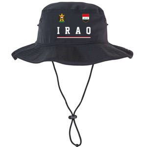 Iraq Futbol Soccer Logo Legacy Cool Fit Booney Bucket Hat