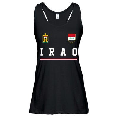 Iraq Futbol Soccer Logo Ladies Essential Flowy Tank