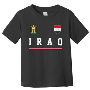 Iraq Futbol Soccer Logo Toddler T-Shirt