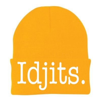 Idjits Funny Southern Slang Knit Cap Winter Beanie