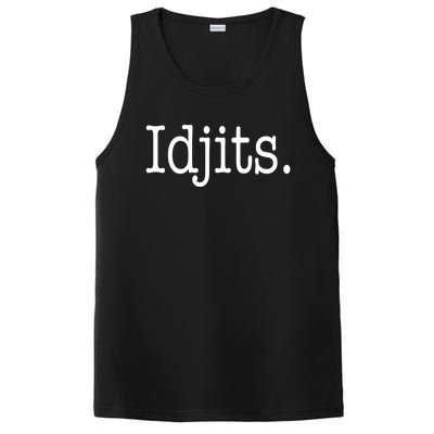 Idjits Funny Southern Slang PosiCharge Competitor Tank