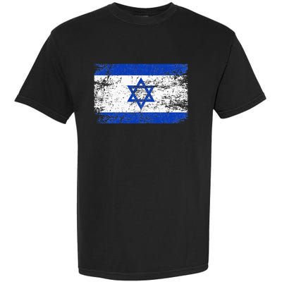 Israel Flag Supporter Hoodie Garment-Dyed Heavyweight T-Shirt