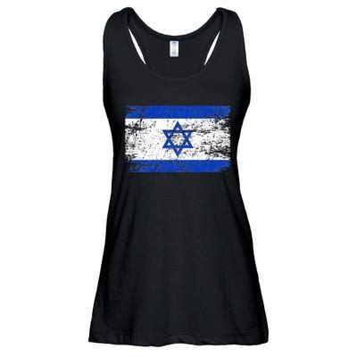 Israel Flag Supporter Hoodie Ladies Essential Flowy Tank