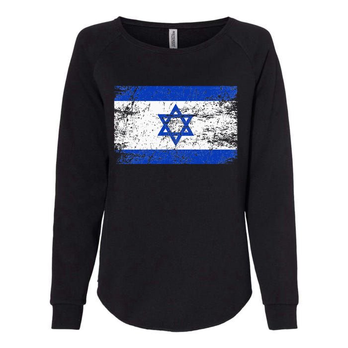 Israel Flag Supporter Hoodie Womens California Wash Sweatshirt