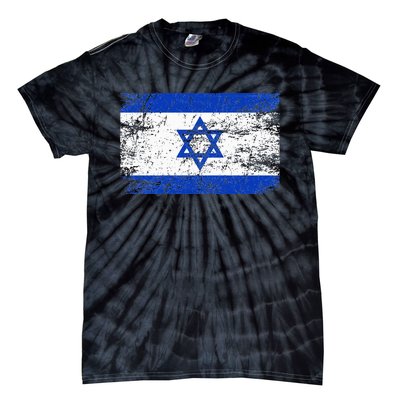 Israel Flag Supporter Hoodie Tie-Dye T-Shirt