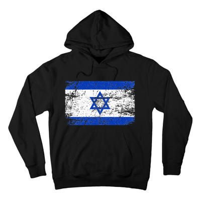 Israel Flag Supporter Hoodie Tall Hoodie