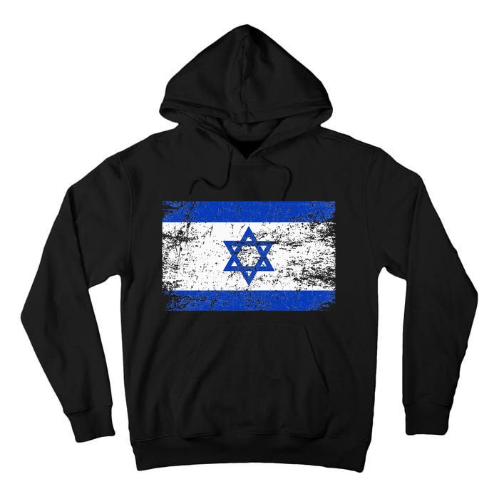 Israel Flag Supporter Hoodie Tall Hoodie